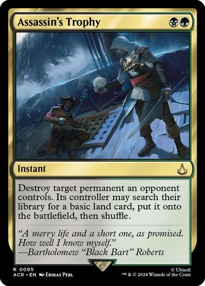 Assassin's Trophy (Universes Beyond: Assassin's Creed) Near Mint Foil