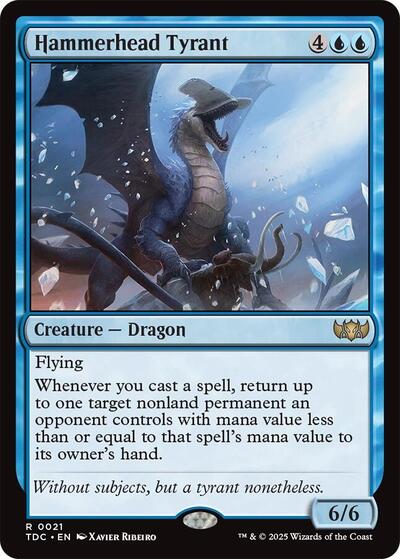 Hammerhead Tyrant (Commander: Tarkir: Dragonstorm) Near Mint