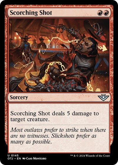 Scorching Shot (Outlaws of Thunder Junction) Near Mint
