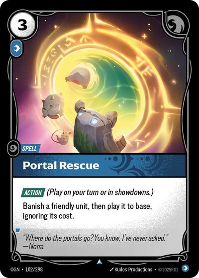Portal Rescue (Origins) Near Mint