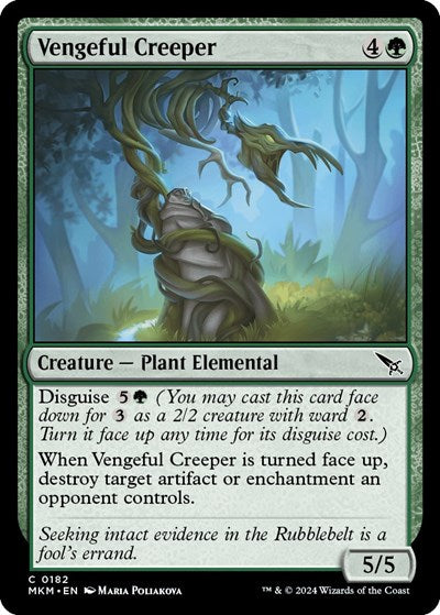 Vengeful Creeper (Murders at Karlov Manor) Near Mint Foil