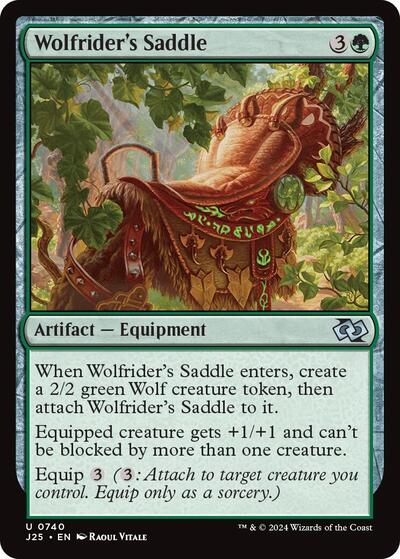 Wolfrider's Saddle (Foundations Jumpstart) Near Mint
