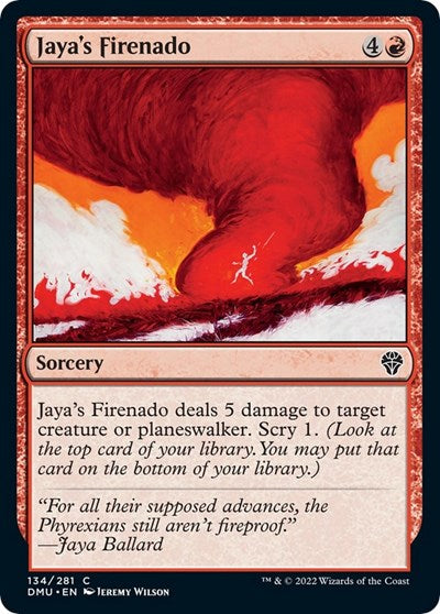 Jaya's Firenado (Dominaria United) Near Mint Foil