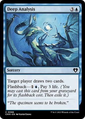 Deep Analysis (Commander Masters) Near Mint