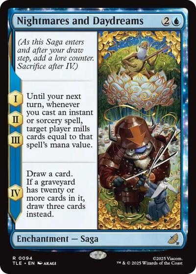 Nightmares and Daydreams (Avatar: The Last Airbender: Eternal-Legal) Near Mint Foil