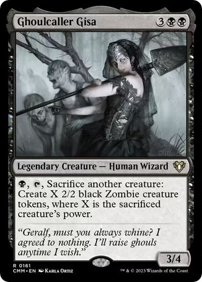 Ghoulcaller Gisa (Commander Masters) Near Mint