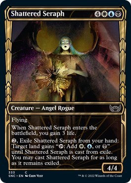 Shattered Seraph (Showcase) (Streets of New Capenna) Near Mint Foil