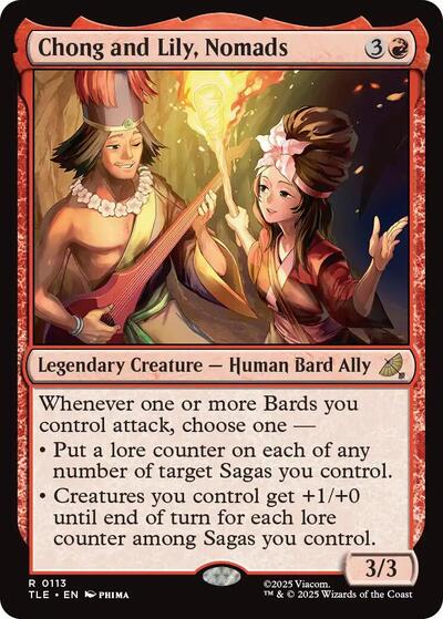 Chong and Lily, Nomads (Avatar: The Last Airbender: Eternal-Legal) Near Mint