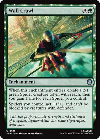 Wall Crawl (Marvel's Spider-Man) Near Mint Foil