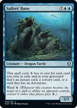 Sailors' Bane (Commander Legends: Battle for Baldur's Gate) Near Mint Foil