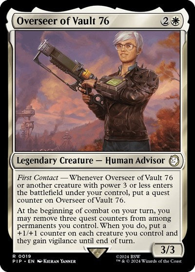 Overseer of Vault 76 (Universes Beyond: Fallout) Near Mint Foil