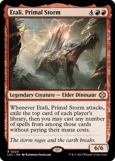 Etali, Primal Storm (Commander: The Lost Caverns of Ixalan) Near Mint