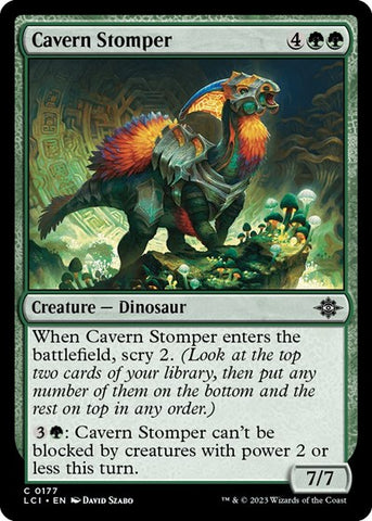 Cavern Stomper (The Lost Caverns of Ixalan) Near Mint Foil