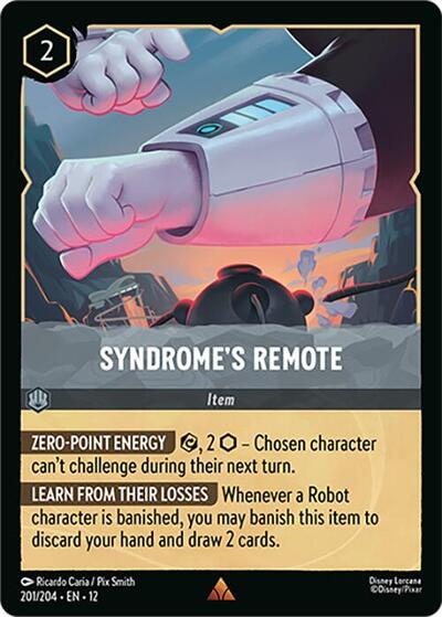 Syndrome's Remote (Wilds Unknown) Near Mint