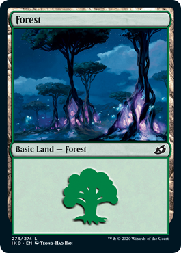 Forest (274) (Ikoria: Lair of Behemoths) Near Mint Foil