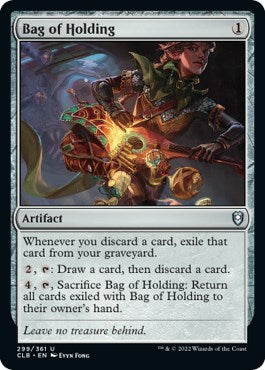 Bag of Holding (Commander Legends: Battle for Baldur's Gate) Near Mint Foil