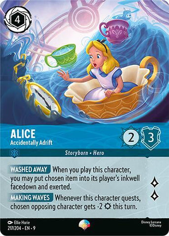 Alice - Accidentally Adrift (Epic) (Fabled) Near Mint Holofoil