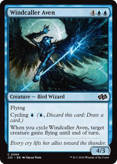 Windcaller Aven (Foundations Jumpstart) Near Mint