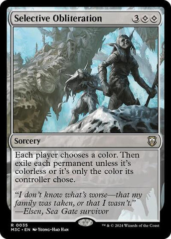 Selective Obliteration (Commander: Modern Horizons 3) Near Mint