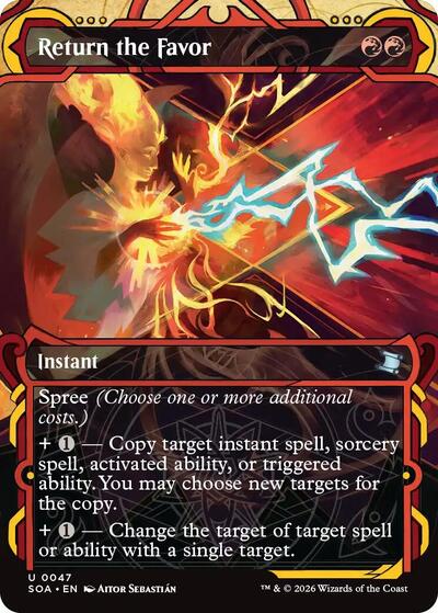 Return the Favor (Secrets of Strixhaven: Mystical Archive) Near Mint