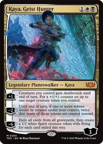 Kaya, Geist Hunter (Commander: Tarkir: Dragonstorm) Near Mint