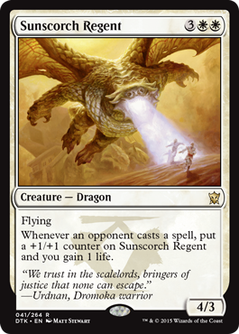 Sunscorch Regent (Dragons of Tarkir) Near Mint
