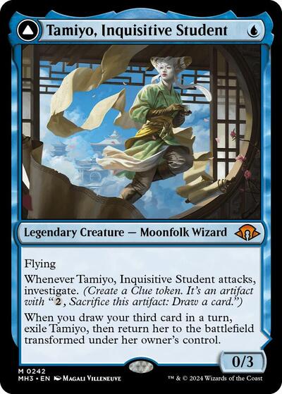 Tamiyo, Inquisitive Student (Modern Horizons 3) Near Mint Foil