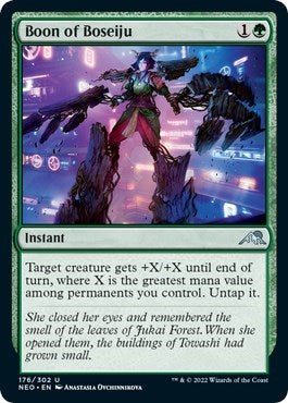 Boon of Boseiju (Kamigawa: Neon Dynasty) Near Mint Foil
