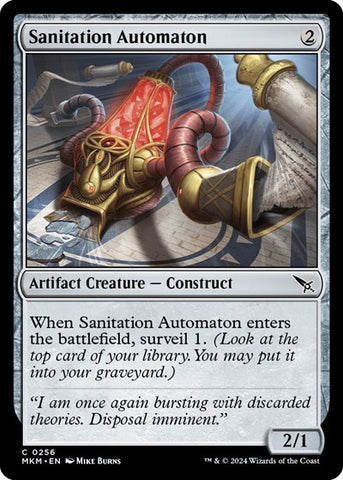 Sanitation Automaton (Murders at Karlov Manor) Near Mint Foil