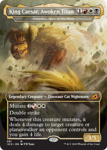 King Caesar, Awoken Titan (Ikoria: Lair of Behemoths) Near Mint