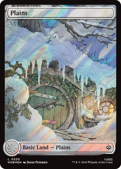 Plains (0320) (Surge Foil) (The Hobbit) Near Mint Foil