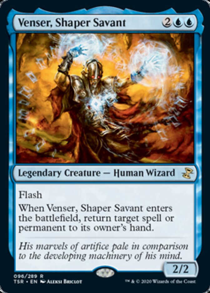 Venser, Shaper Savant (Time Spiral Remastered) Near Mint