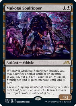 Mukotai Soulripper (Kamigawa: Neon Dynasty) Near Mint