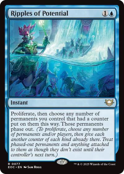 Ripples of Potential (Commander: Edge of Eternities) Near Mint