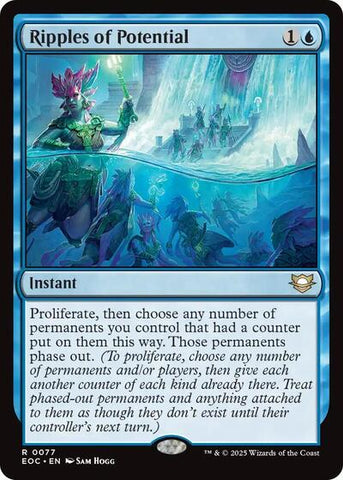 Ripples of Potential (Commander: Edge of Eternities) Near Mint