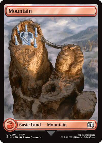 Mountain (0304) (Universes Beyond: FINAL FANTASY) Near Mint