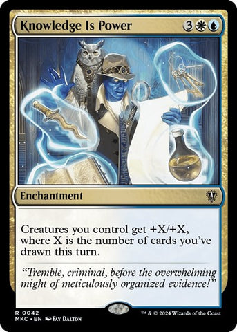 Knowledge is Power (Commander: Murders at Karlov Manor) Near Mint