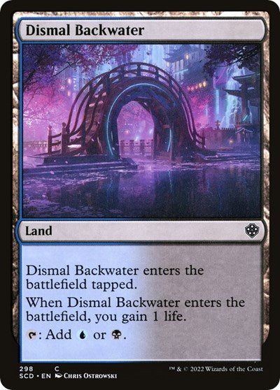 Dismal Backwater (Commander 2022 Starter Decks) Near Mint