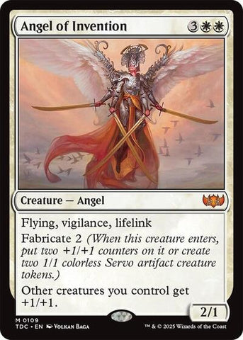 Angel of Invention (Commander: Tarkir: Dragonstorm) Near Mint