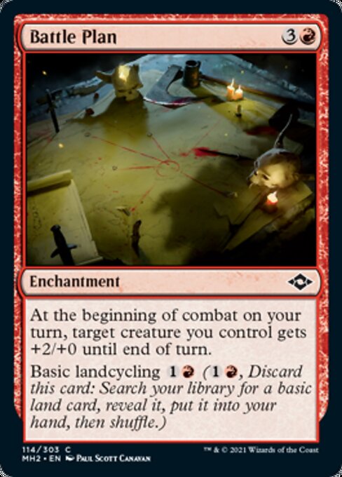 Battle Plan (Modern Horizons 2) Near Mint Foil