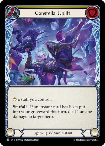 Constella Uplift (Yellow) (Omens of the Third Age) Near Mint Foil