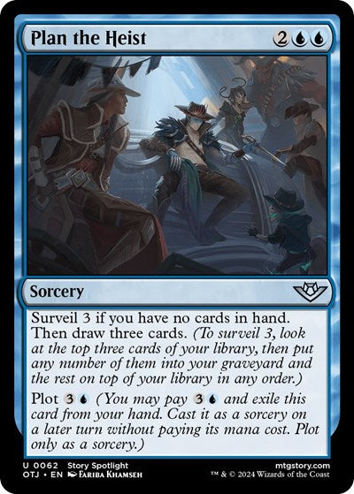Plan the Heist (Outlaws of Thunder Junction) Near Mint Foil