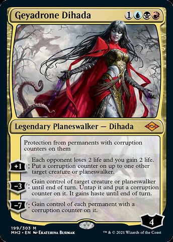 Geyadrone Dihada (Modern Horizons 2) Near Mint Foil