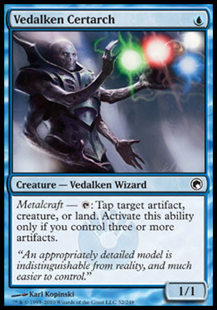 Vedalken Certarch (Scars of Mirrodin) Near Mint
