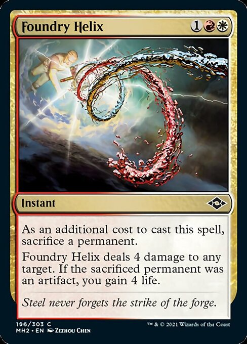 Foundry Helix (Modern Horizons 2) Near Mint Foil