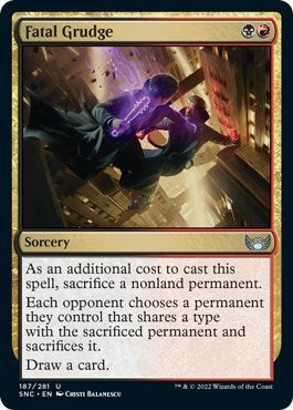 Fatal Grudge (Streets of New Capenna) Near Mint