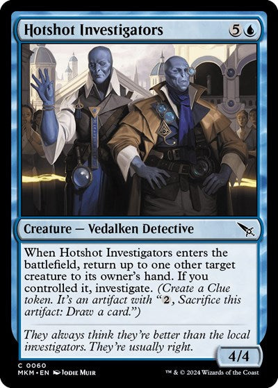 Hotshot Investigators (Murders at Karlov Manor) Near Mint Foil