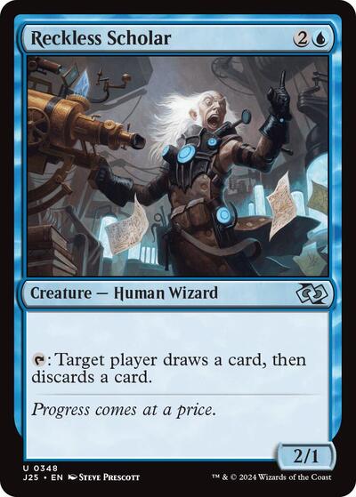 Reckless Scholar (Foundations Jumpstart) Near Mint