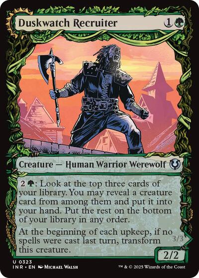 Duskwatch Recruiter (Showcase) (Innistrad Remastered) Near Mint