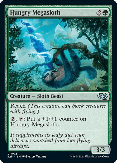 Hungry Megasloth (Foundations Jumpstart) Near Mint